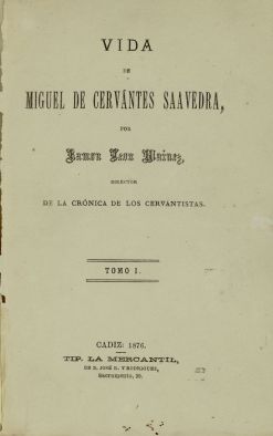 Vida de Cervantes, de Máinez