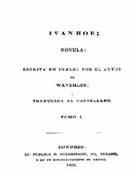 Ivanhoe, traducción de Mora