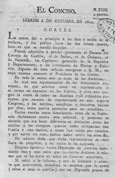 El Conciso habla de América