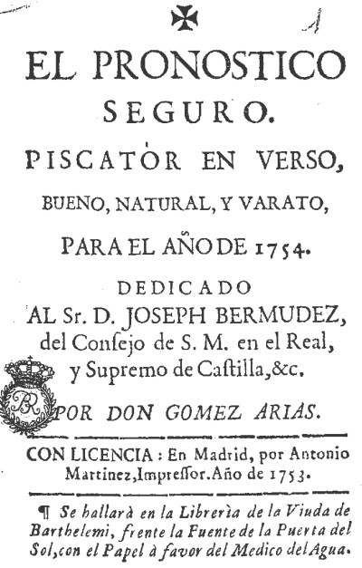 Pronóstico seguro de Gómez Arias